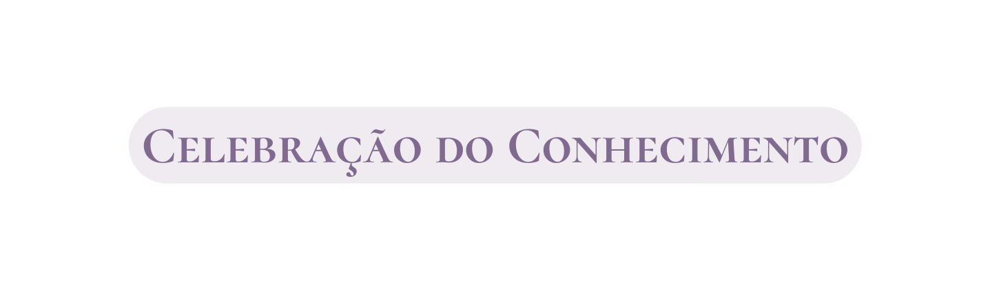 Celebração do Conhecimento