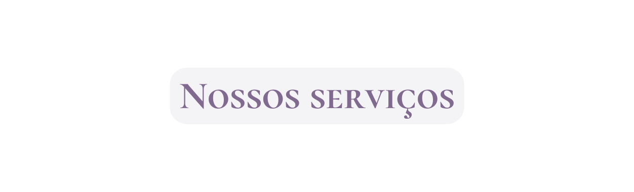 Nossos serviços